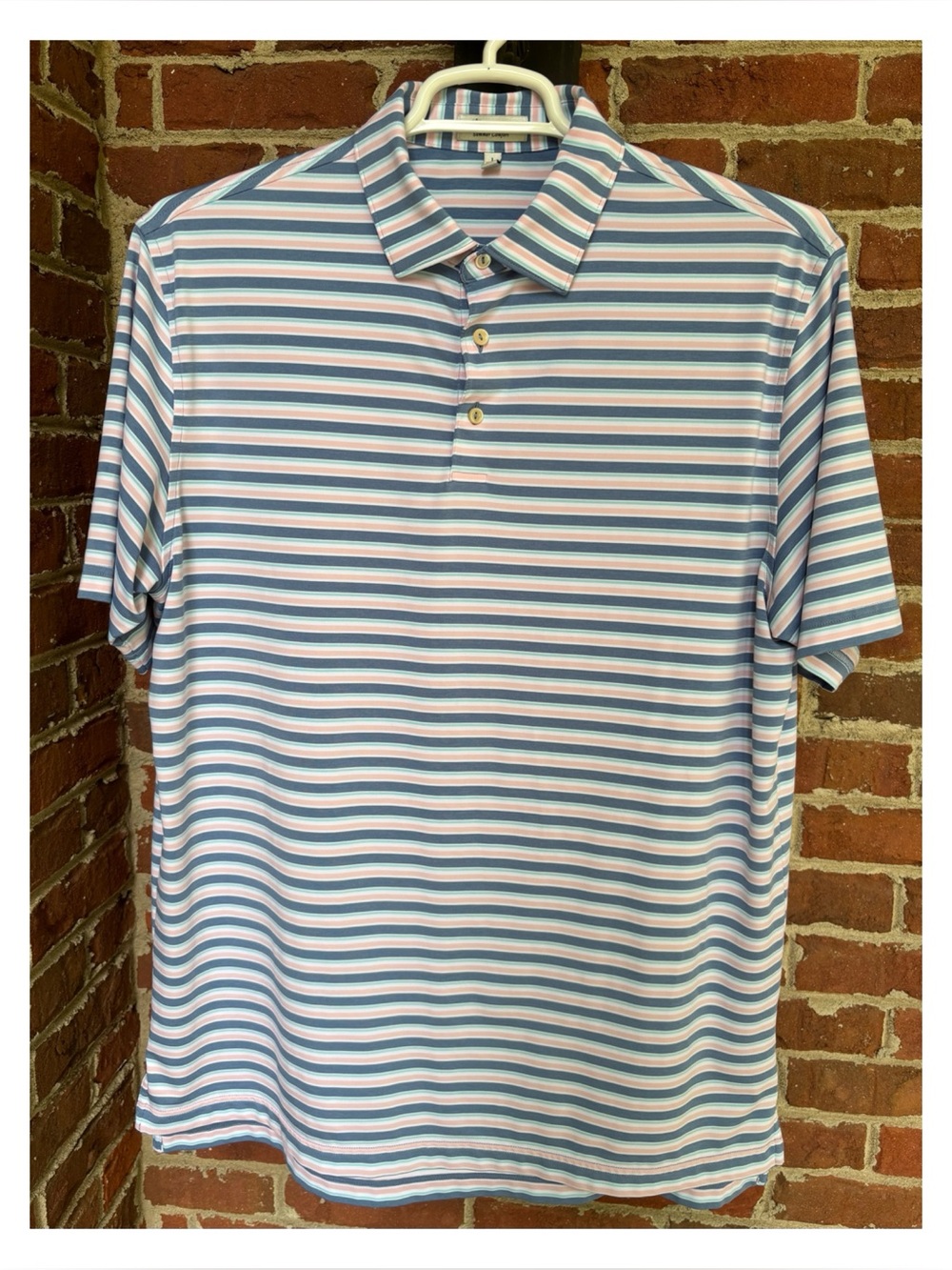 EUC Peter Millar Summer Comfort UPF 50+ SP Performance Polo   Size Large